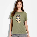 Women's Dachshund Dog Graphic Tee