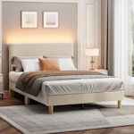 Full Upholstered Bed Frame