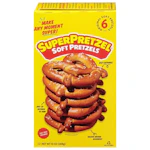 2 SUPERPRETZEL Soft Pretzels Boxes