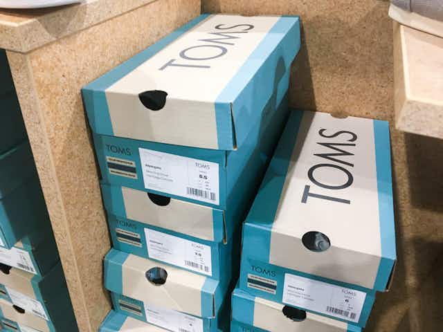 Unlock Exclusive Discounts at Toms — Up to $35 Off Your Purchase card image