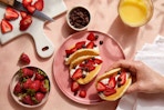 ihop strawberry cheesecake tacos
