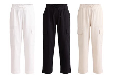 Time and Tru Women's Linen Pants