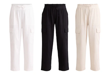 Time and Tru Women's Linen Pants