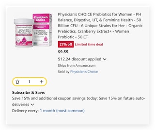 Physician-s Choice Women-s Probiotics