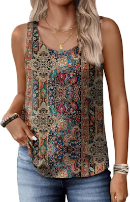 Women's Silk Satin Tank Top