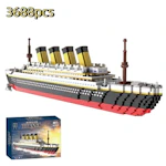 Titanic Model Building Blocks Set
