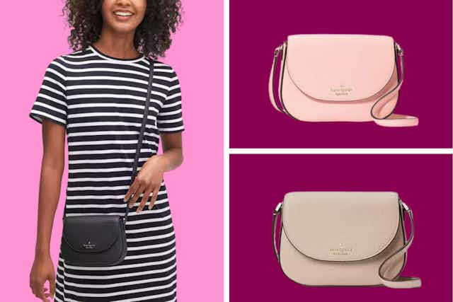 Today Only: Kate Spade Leila Mini Flap Crossbody, Just $59 (Reg. $239) card image