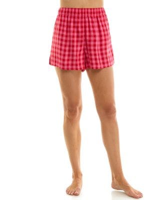 Women's Flannel Boxer Short