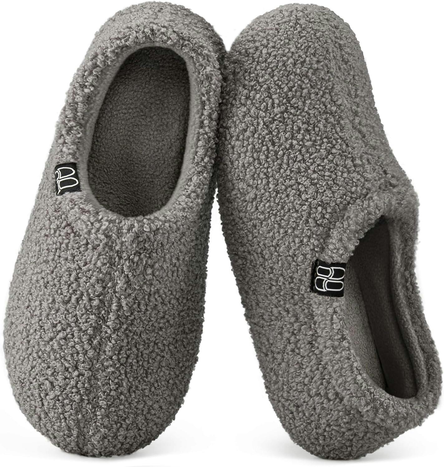 Women's Fuzzy Loafer Slippers