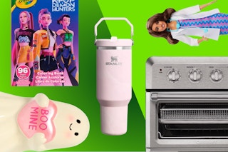 K Pop Demon Hunters Coloring books, spooky valentines ghost, stanley tumbler, air fryer and barbie