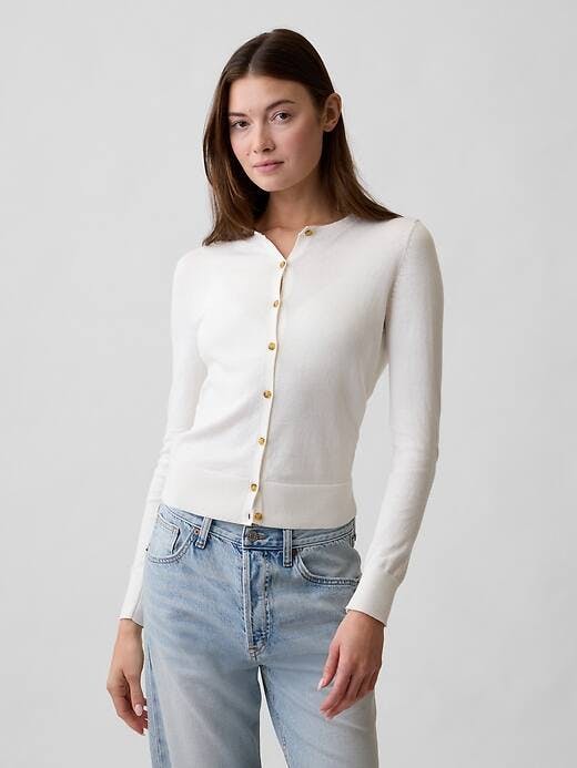 Gap Factory Women's Crewneck Cardigan