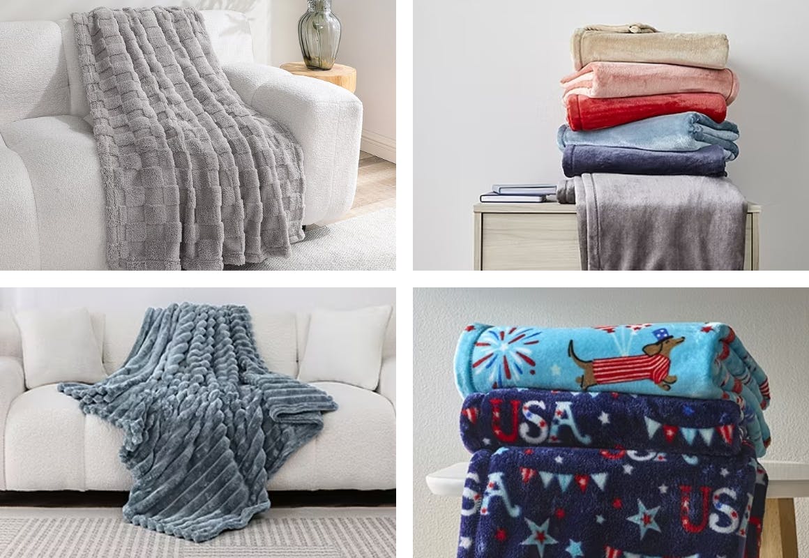 Plush Throw Blanket