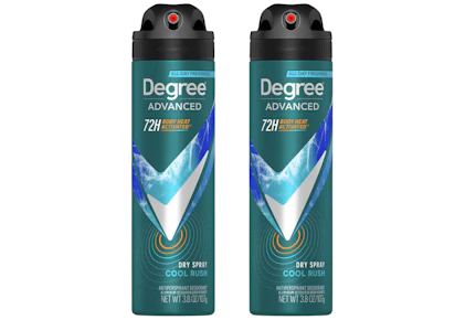 2 Degree Men Dry Sprays