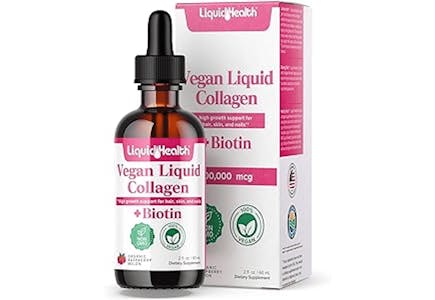 LiquidHealth Collagen + Biotin Drops