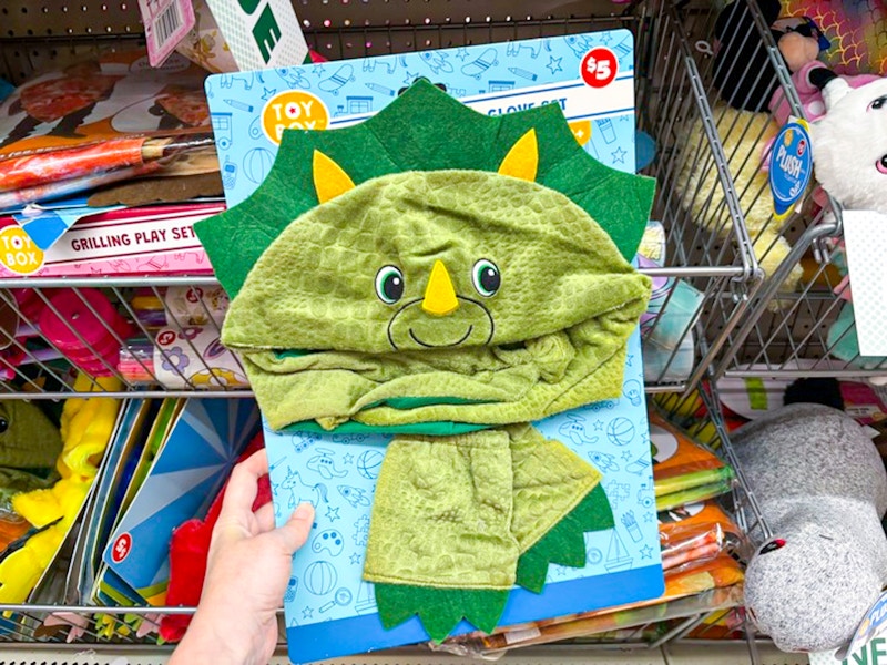 dollar tree dinosaur hat