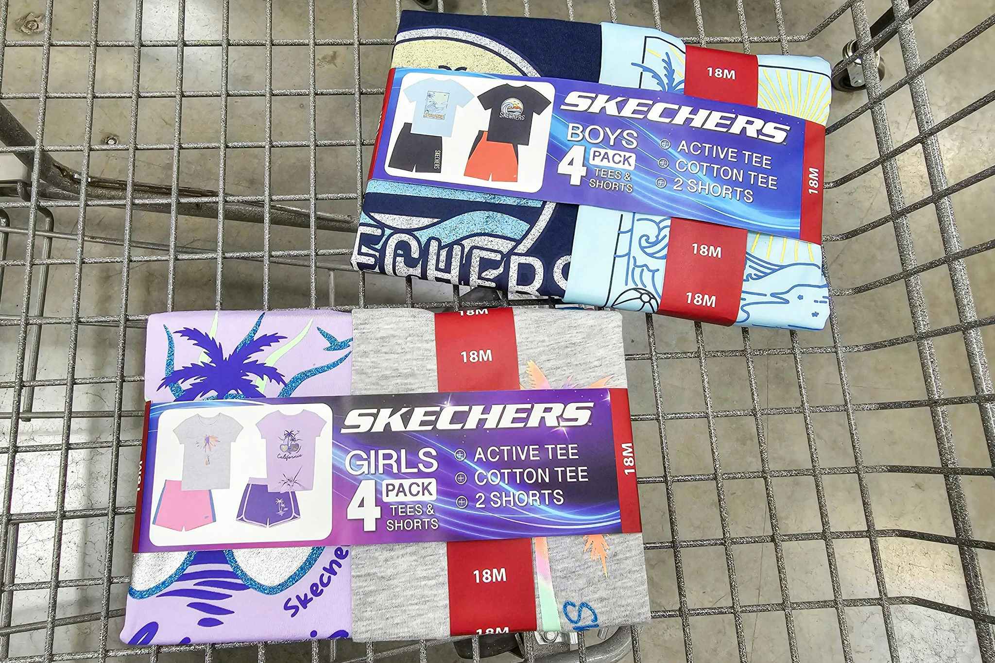 Skechers Kids' 4-Piece Outfit Sets, Only $9.98 at Sam's Club