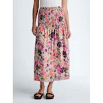 Scoop Women's Smocked Maxi Skirt