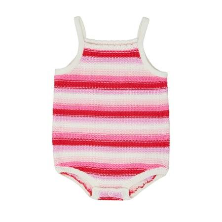Baby Crochet Bubble Romper