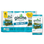 gimMe Seaweed Snacks 6-Pack