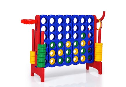 Costway 4-in-a-Row Giant Game Set