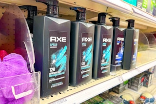 axe-32oz-body-wash on target shelf