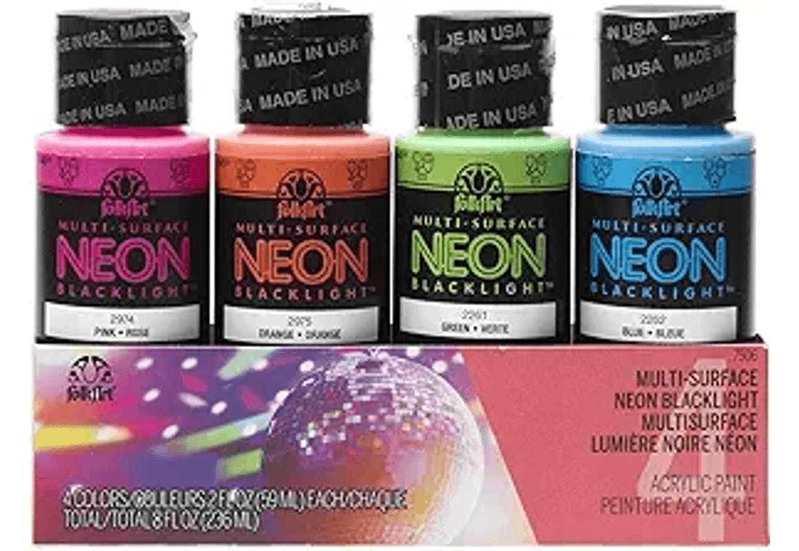 FolkArt 4 Bottle Acrylic Paint Set