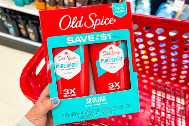 Old Spice Body Wash 2-Pack, Only $7.59 at Target (No Coupons) card image