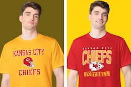 NFL Adult T-shirt Sets, Now $22.98 at QVC (Lowest Price I've Seen) card image