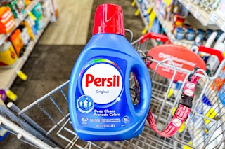 persil detergent in a cart