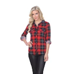 Oakley Women's Stretchy Plaid Top
