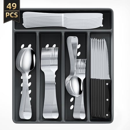 Silverware Set with Organizer