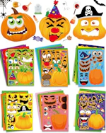 Halloween Pumpkin Stickers