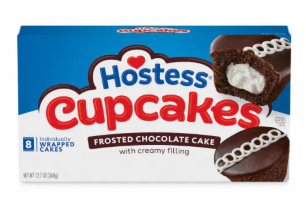 3 Hostess Cupcakes Packs