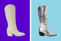 $17 Bestselling Cowboy Boots Are on Sale Again at Walmart card image