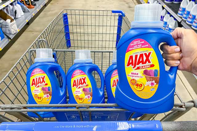 $1.78 Ajax Laundry Detergent at Walmart — Only $0.07 per Load card image