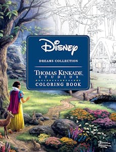 Disney Thomas Kinkade Coloring Book