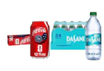 3 Coca-Cola + 1 Dasani