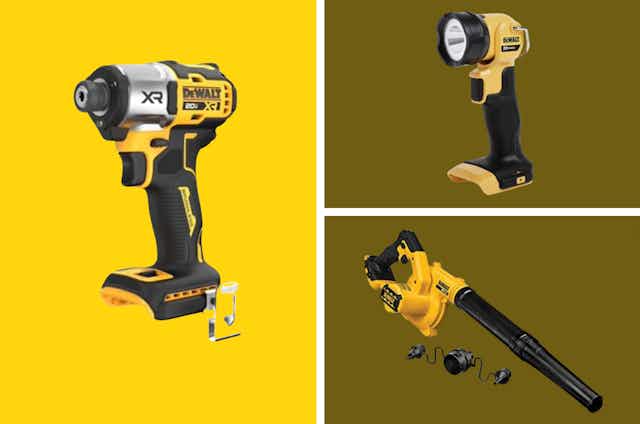 Dewalt Tool Sale: Prices Start at $32 Shipped With Amazon Prime card image
