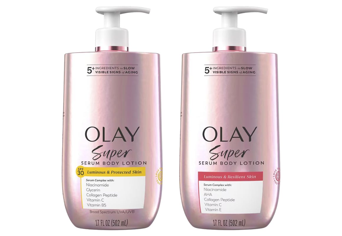 2 Olay Super Serum Body Lotions