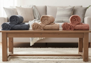 Chenille Throw Blankets