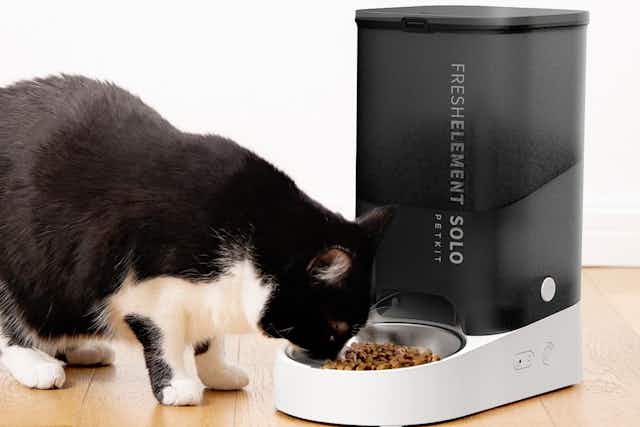 Automatic Pet Feeder, Only $49.99 for Amazon Pet Day (Reg. $70) card image