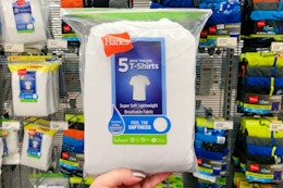 Get a 6-Pack of Hanes Kids' T-shirts for $4.78 at Target (Plus More Deals) card image