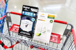 Degree & Dove deodorants in a Costco cart