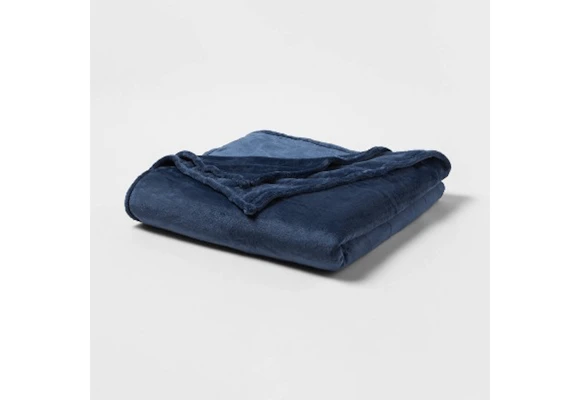 Threshold Microplush Bed Blanket