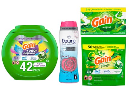4 Laundry Products