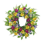 Artificial Spring Wreath