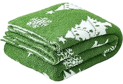 Knitted Throw Blanket