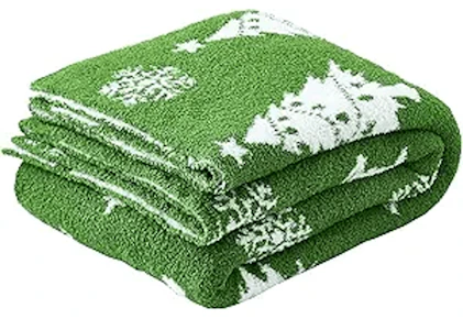 Knitted Throw Blanket