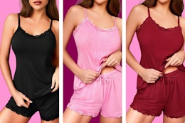 Women's 2-Piece Summer Pajama Set, Only $8.74 With Amazon Discounts card image