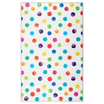 Washable Polka Dot Area Rug